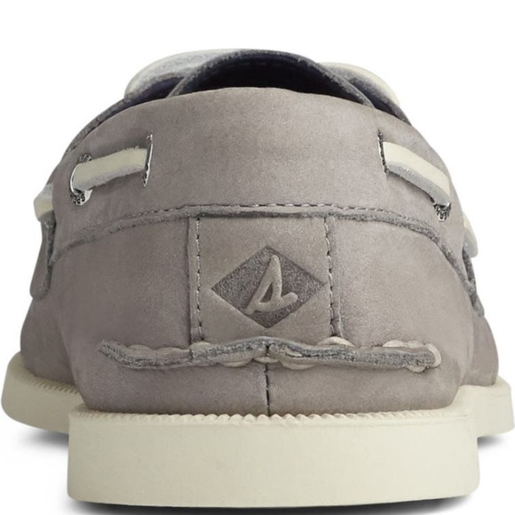 Sperry Top-Sider Women’s Conway Nubuck Boat Shoe, Gray, Size 7.5, NEW - Picture 3 of 4